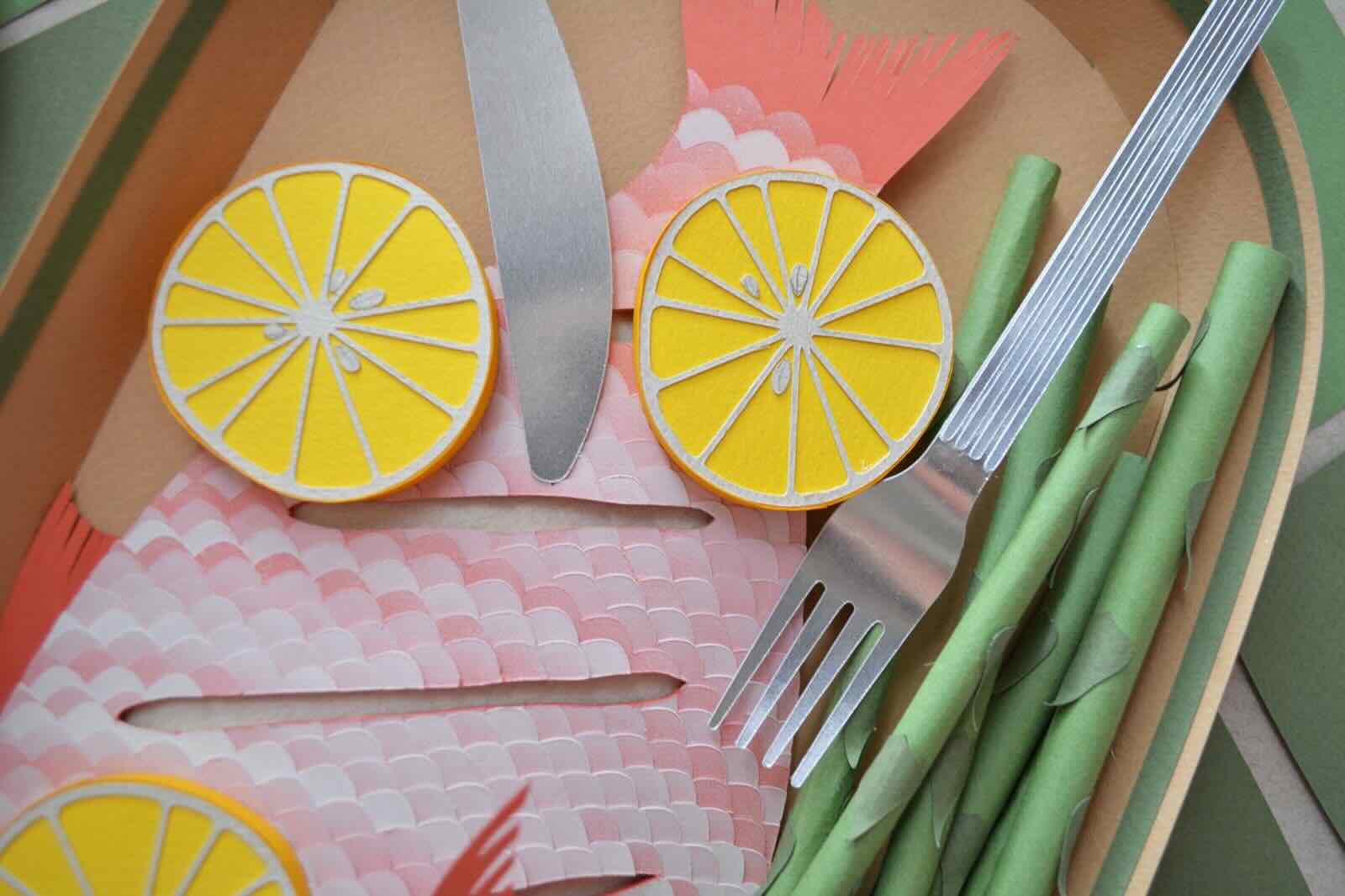 Taller de cocina y creatividad con papel con FERNANDA Y LUCIA