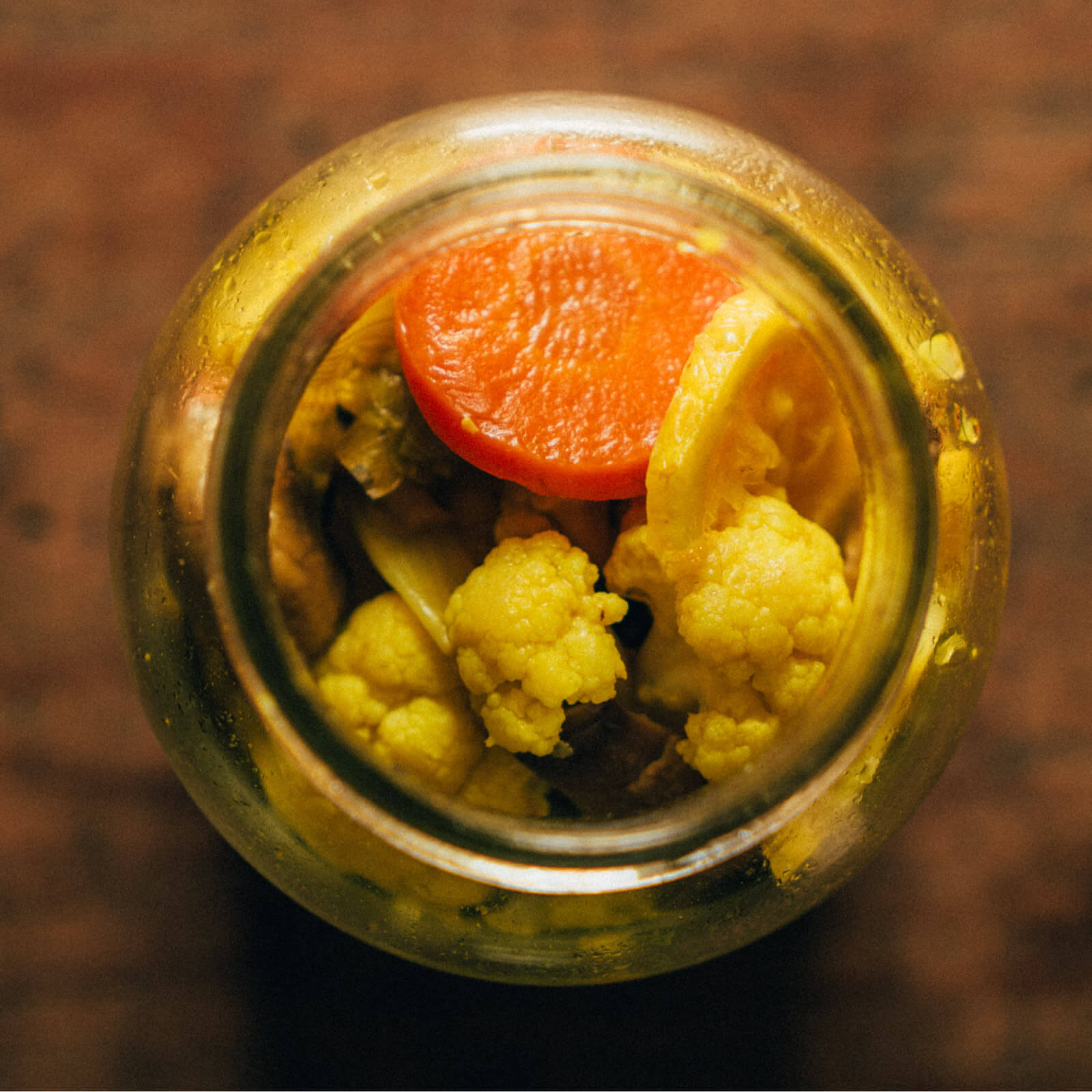 Verduras en escabeche