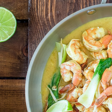 Aguachile de camarón y mango