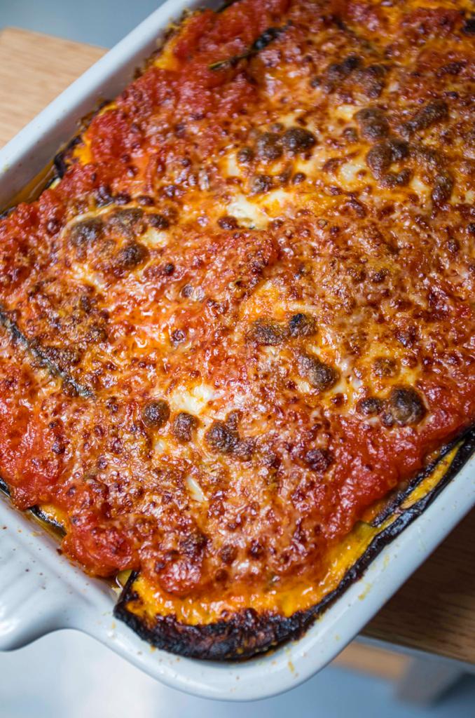 Berenjenas parmigiana