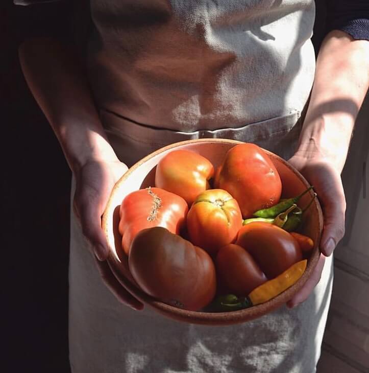 Domatokftedes con tzatziki