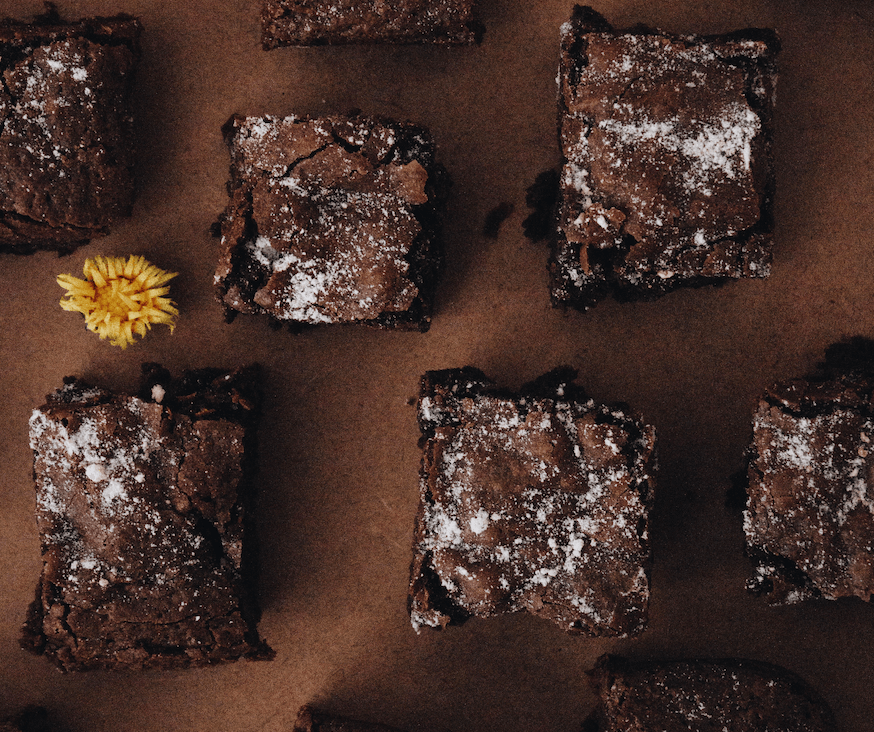 Brownies sin harina