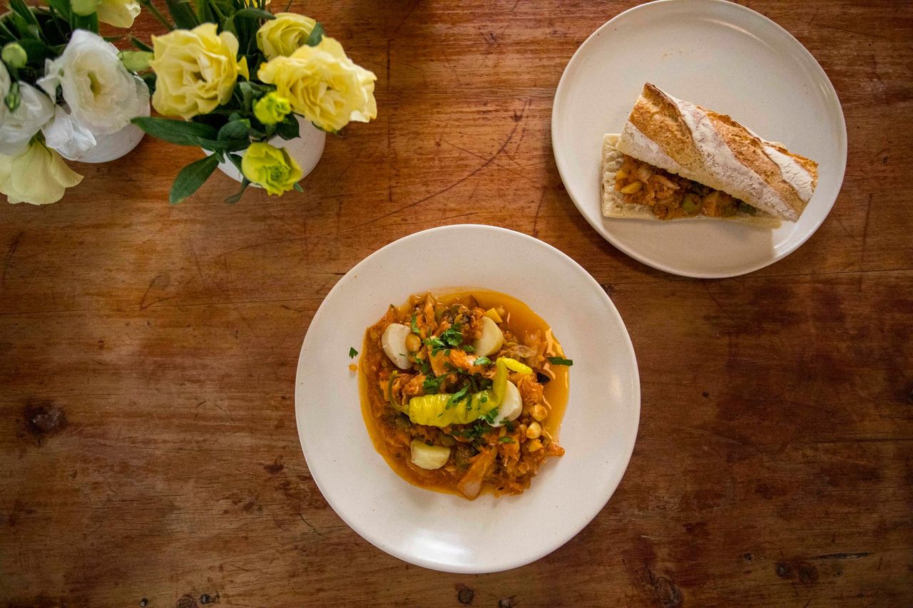 Bacalao a la vizcaína