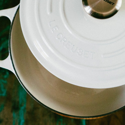 Cacerola redonda de cerámica Le Creuset