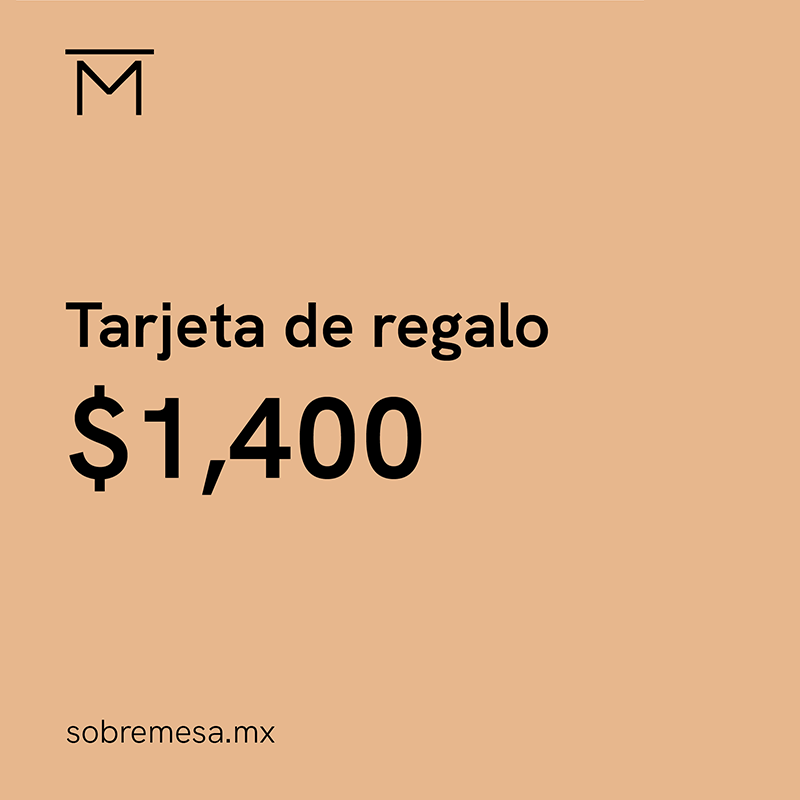 Tarjeta de regalo $1,400