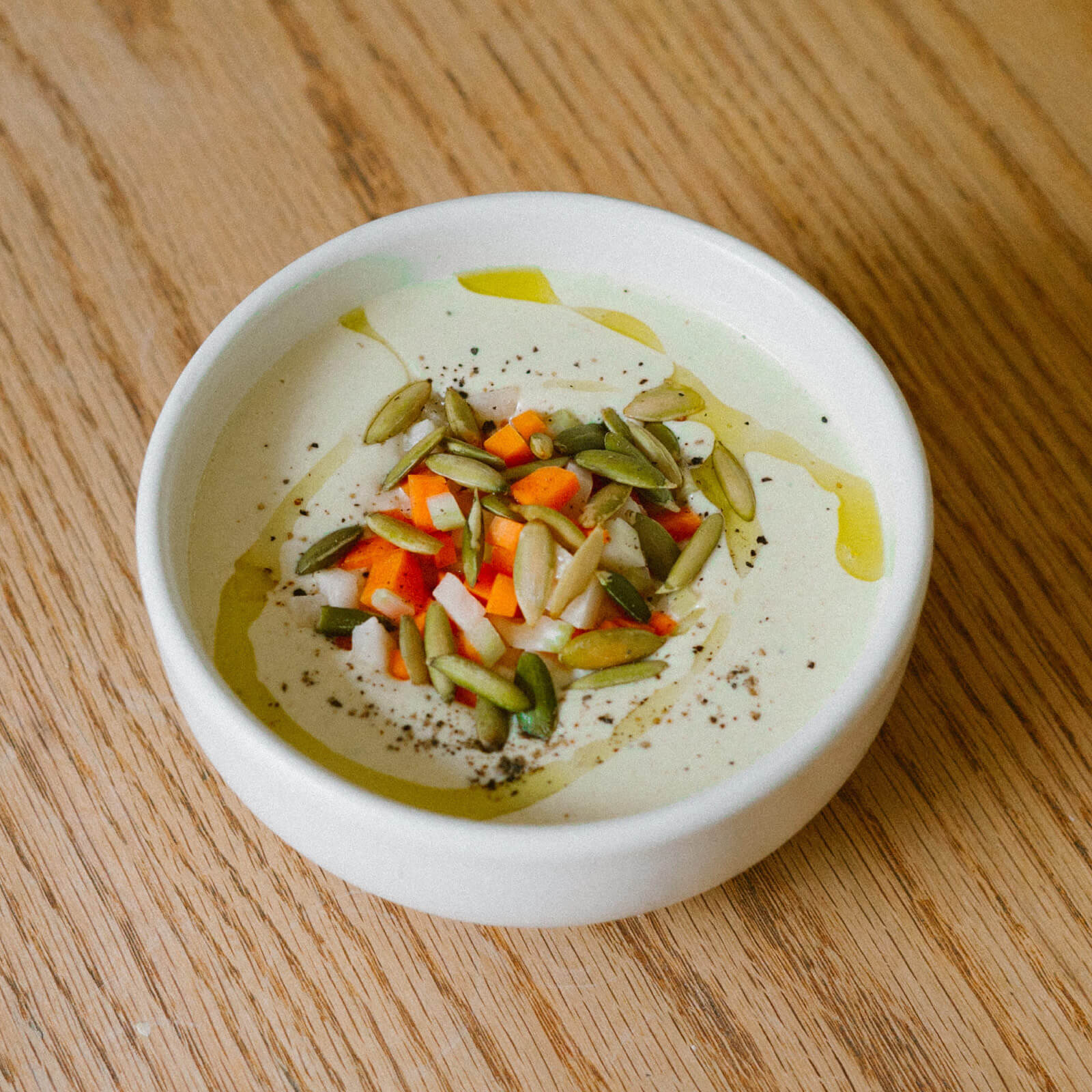 Sopa fría de garbanzo