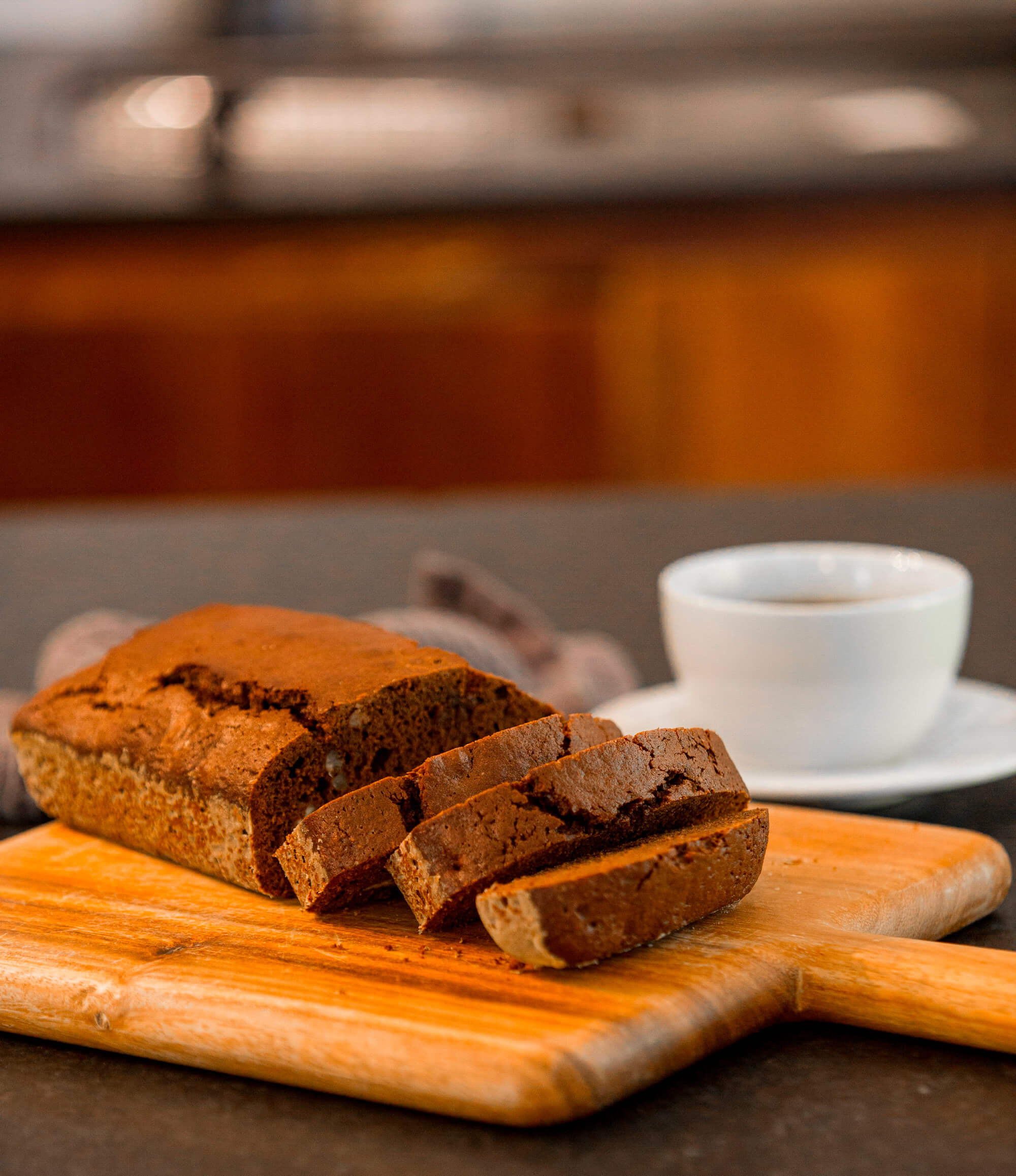 Panqué de café y cacao con Aires de campo